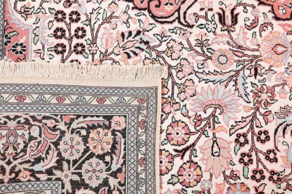Kaschmir Orientteppich 245 × 335 cm, Seide, handgeknüpft Luxus