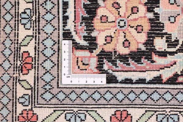 Kaschmir Orientteppich 245 × 335 cm, Seide, handgeknüpft Luxus