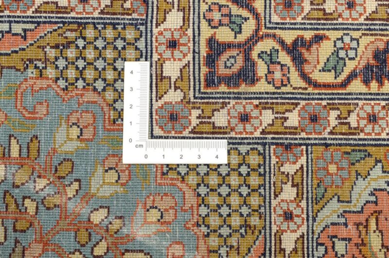 Kaschmir Orientteppich 267 × 354 cm, Seide, handgeknüpft