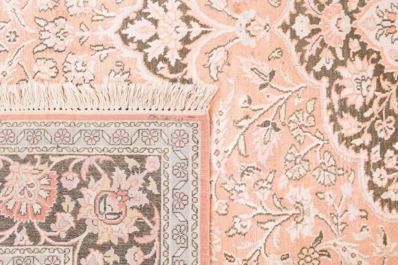 Kaschmir Orientteppich 302 × 215 cm, Schurwolle, handgeknüpft
