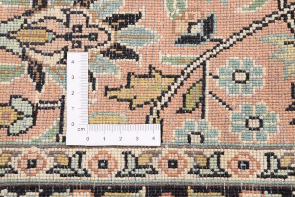 Kaschmir Orientteppich 83 × 308 cm, Seide, handgeknüpft