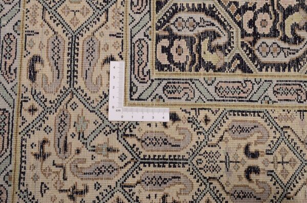 Kaschmir Orientteppich 93 × 295 cm, Seide, handgeknüpft fein