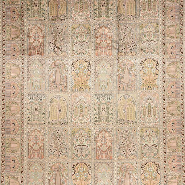 Kaschmirseide Orientteppich 243 × 340 cm, Seide, handgeknüpft