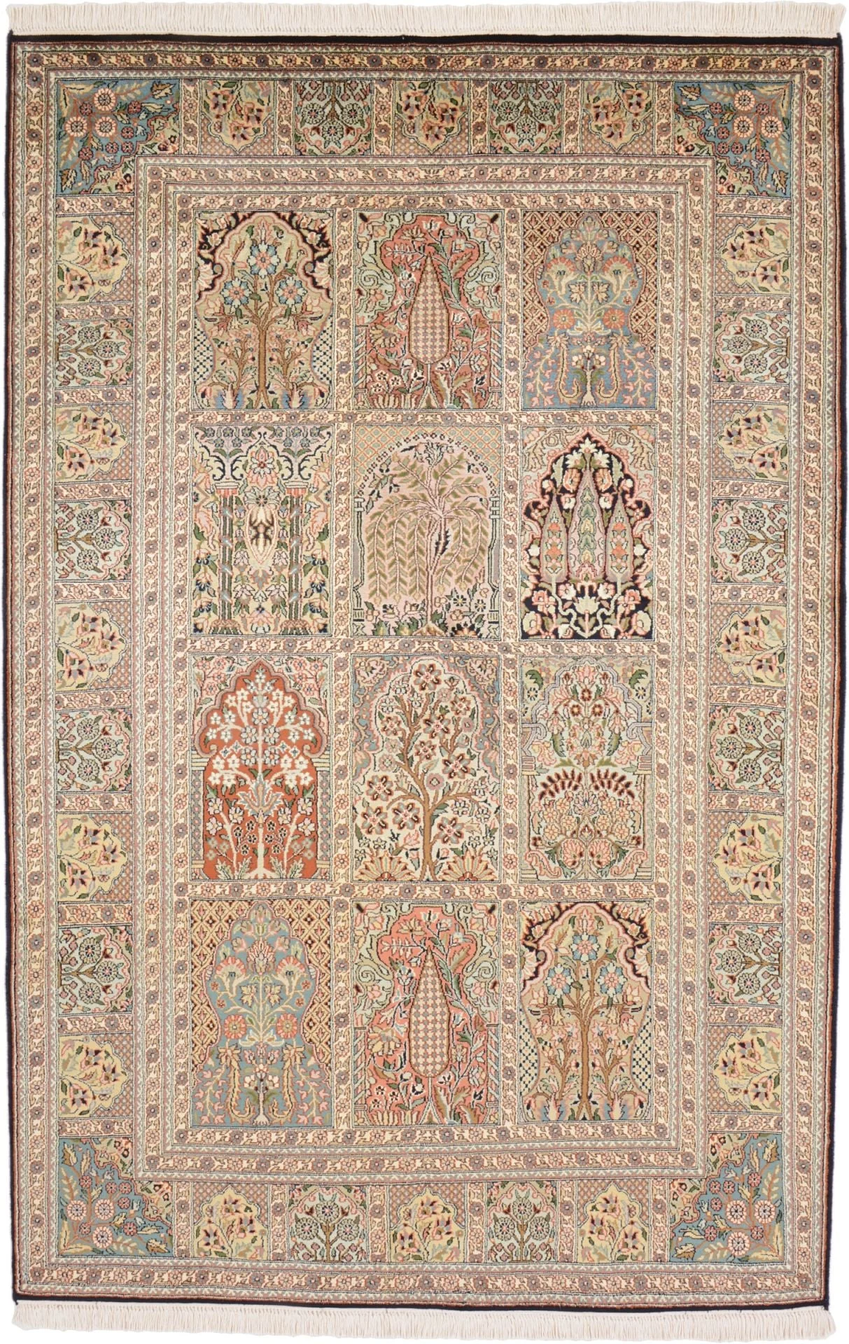 orientteppich-kashmir-130-x-196-cm-seide-handgeknupft.jpg Kashmir Orientteppich 130 × 196 cm, Seide, handgeknüpft