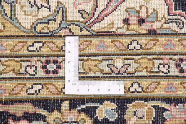 Kashmir Orientteppich 151 × 223 cm, Seide, handgeknüpft