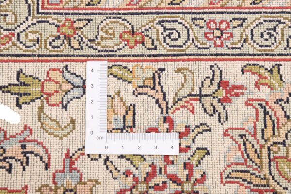 Kashmir Orientteppich 157 × 217 cm, Seide, handgeknüpft fein