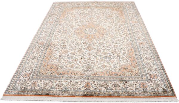 Kashmir Orientteppich 169 × 254 cm, Seide, handgeknüpft