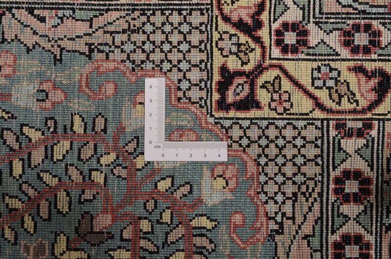 Kashmir Orientteppich 170 × 240 cm, Seide, handgeknüpft