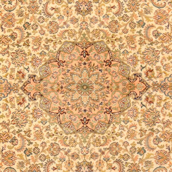 Kashmir Orientteppich 170 × 247 cm, Seide, handgeknüpft