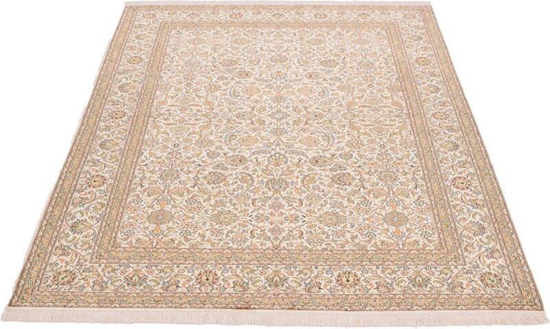 Kashmir Orientteppich 170 × 247 cm, Seide, handgeknüpft