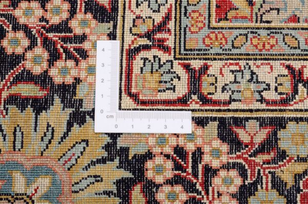Kashmir Orientteppich 170 × 249 cm, Seide, handgeknüpft Pastell