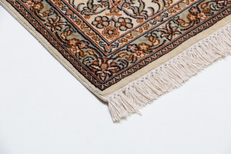 Kashmir Orientteppich 171 × 243 cm, Seide, handgeknüpft Pastell