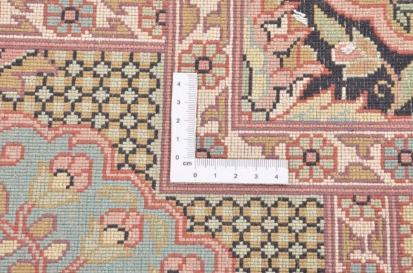 Kashmir Orientteppich 173 × 246 cm, Seide, handgeknüpft