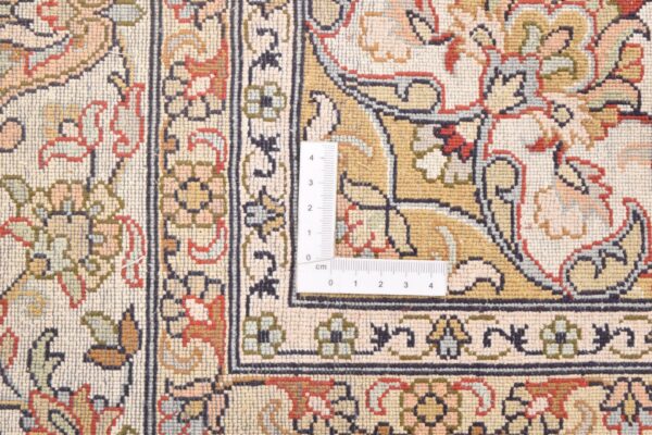 Kashmir Orientteppich 173 × 252 cm, Seide, handgeknüpft