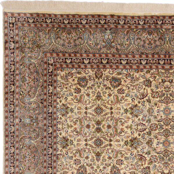 Kashmir Orientteppich 180 × 266 cm, Seide, handgeknüpft