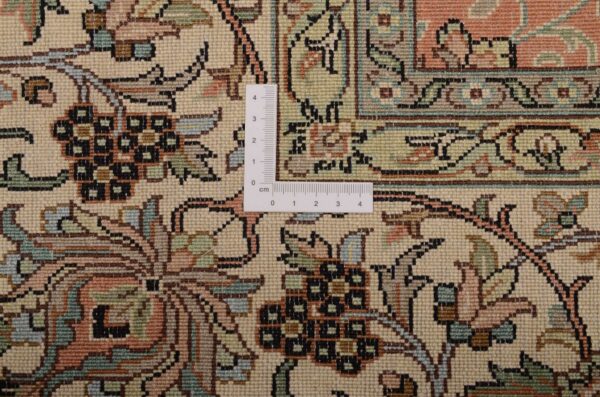 Kashmir Orientteppich 182 × 289 cm, Seide, handgeknüpft