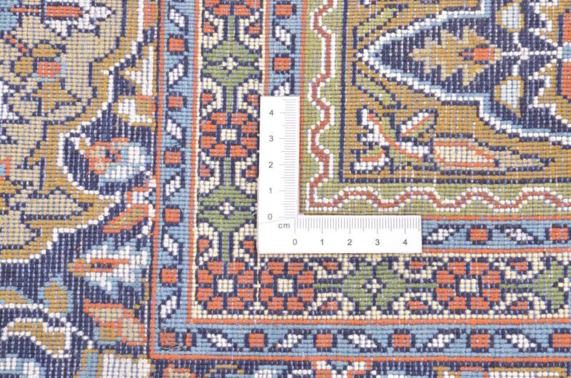 Kashmir Orientteppich 183 × 269 cm, Seide, handgeknüpft