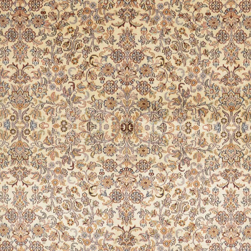 Kashmir Orientteppich 184 × 280 cm, Seide-Baumwolle, handgeknüpft