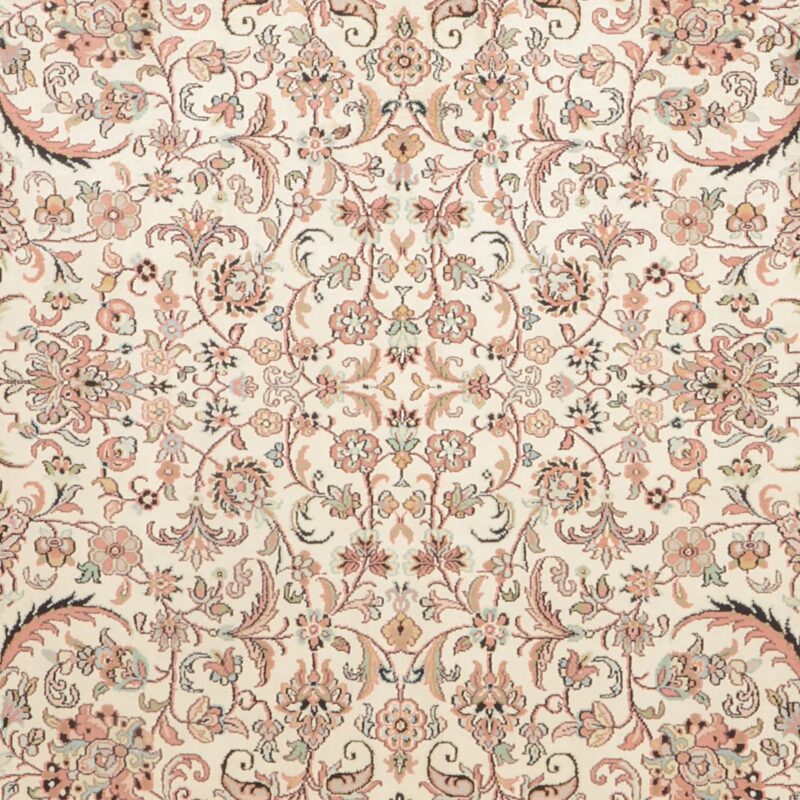 Kashmir Orientteppich 184 × 280 cm, Seide, handgeknüpft edel