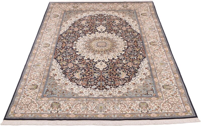 orientteppich-kashmir-184-x-280-cm-seide-handgeknupft-pastell-4.jpg Kashmir Orientteppich 184 × 280 cm, Seide, handgeknüpft Pastell