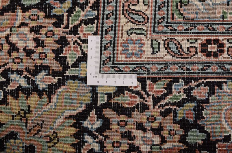 Kashmir Orientteppich 185 × 271 cm, Seide, handgeknüpft