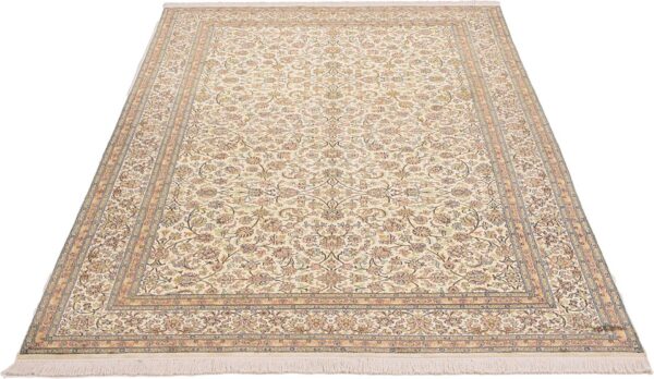 Kashmir Orientteppich 185 × 289 cm, Seide, handgeknüpft