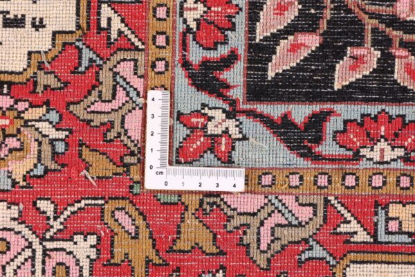 Kashmir Orientteppich 186 × 267 cm, Seide, handgeknüpft