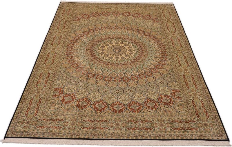 orientteppich-kashmir-189-x-278-cm-seide-handgeknupft-4.jpg Kashmir Orientteppich 189 × 278 cm, Seide, handgeknüpft