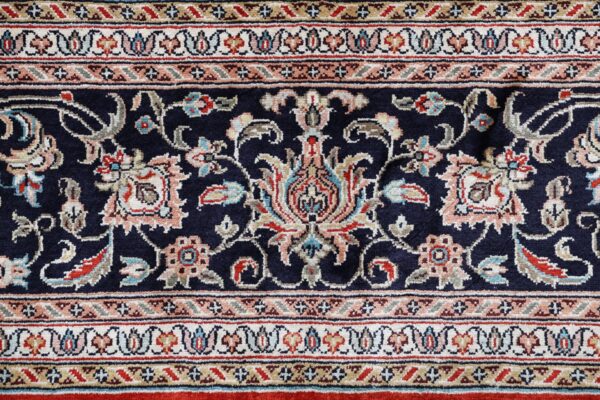 Kashmir Orientteppich 201 × 299 cm, Seide, handgeknüpft