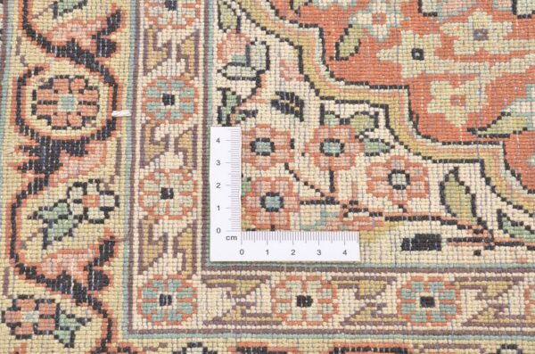 Kashmir Orientteppich 213 × 312 cm, Seide, handgeknüpft