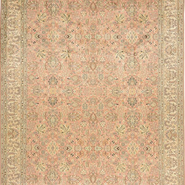 Kashmir Orientteppich 215 × 309 cm, Seide, handgeknüpft