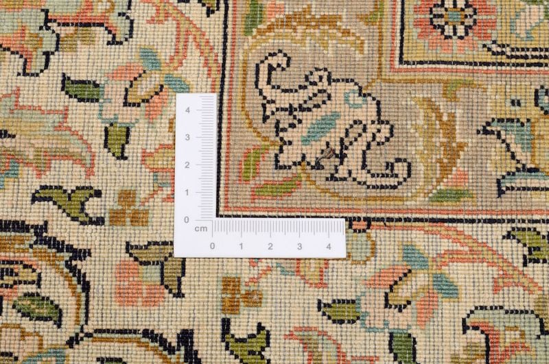 Kashmir Orientteppich 216 × 313 cm, Seide, handgeknüpft