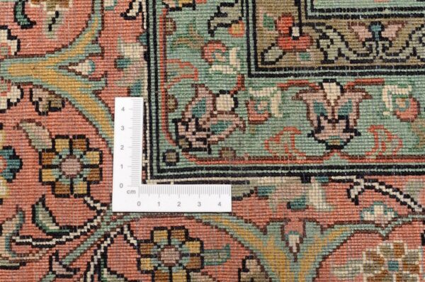 Kashmir Orientteppich 221 × 302 cm, Seide, handgeknüpft