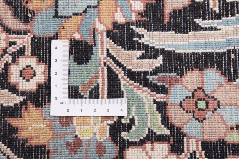 Kashmir Orientteppich 237 × 239 cm, Seide, handgeknüpft