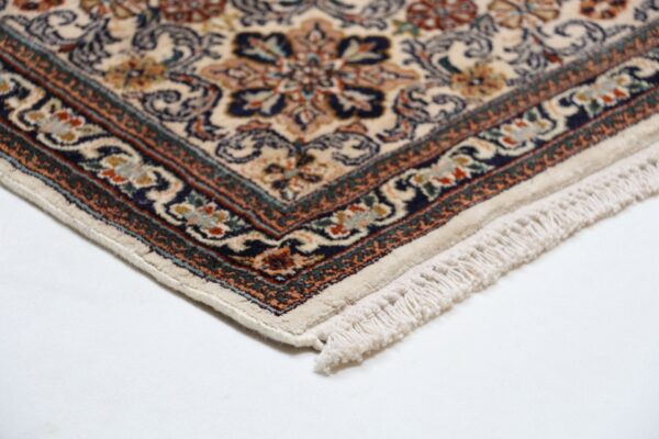 Kashmir Orientteppich 245 × 245 cm, Seide, handgeknüpft