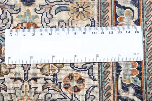 Kashmir Orientteppich 245 × 245 cm, Seide, handgeknüpft