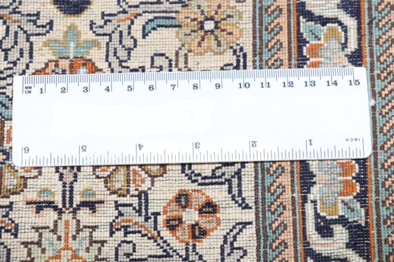 Kashmir Orientteppich 245 × 245 cm, Seide, handgeknüpft