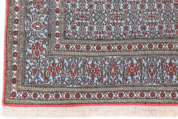Kashmir Orientteppich 245 × 326 cm, Seide, handgeknüpft