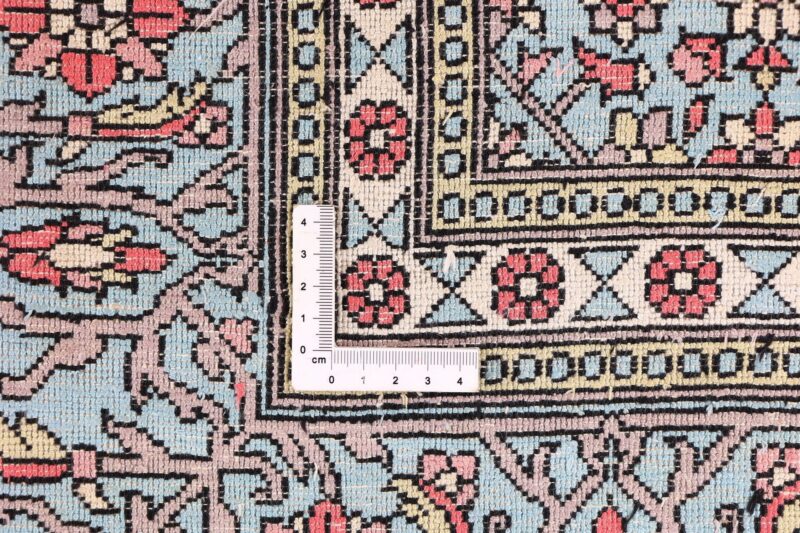 Kashmir Orientteppich 245 × 326 cm, Seide, handgeknüpft