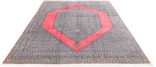 Kashmir Orientteppich 245 × 326 cm, Seide, handgeknüpft