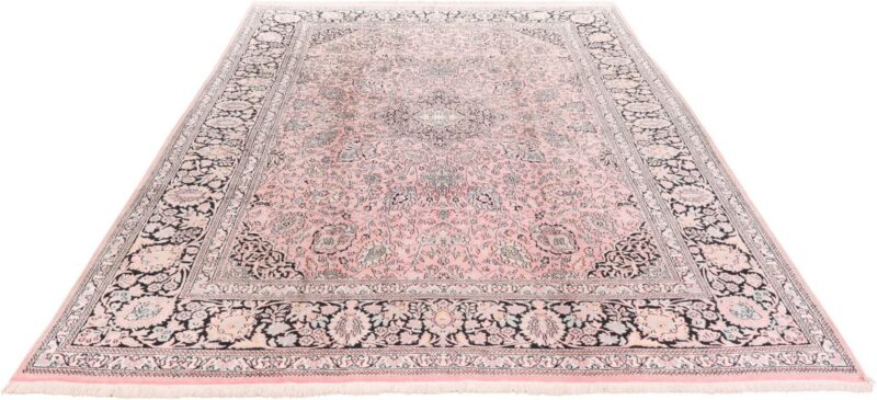Kashmir Orientteppich 252 × 338 cm, Seide, handgeknüpft