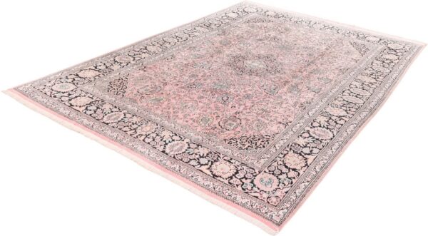 Kashmir Orientteppich 252 × 338 cm, Seide, handgeknüpft