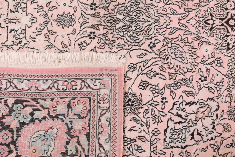 Kashmir Orientteppich 252 × 338 cm, Seide, handgeknüpft