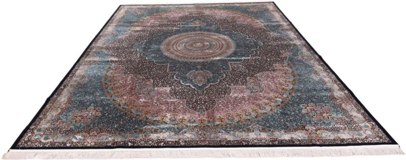 Kashmir Orientteppich 300 × 400 cm, Seide, handgeknüpft