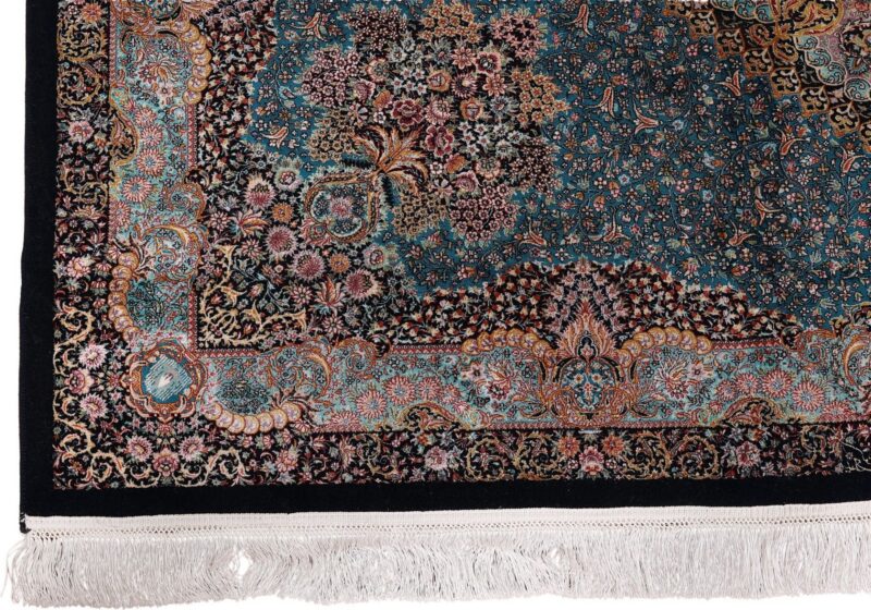 Kashmir Orientteppich 300 × 400 cm, Seide, handgeknüpft