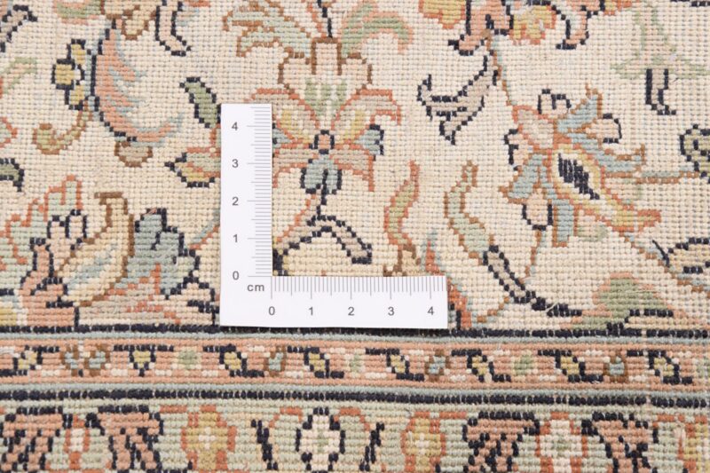 Kashmir Orientteppich 70 × 434 cm, Seide, handgeknüpft