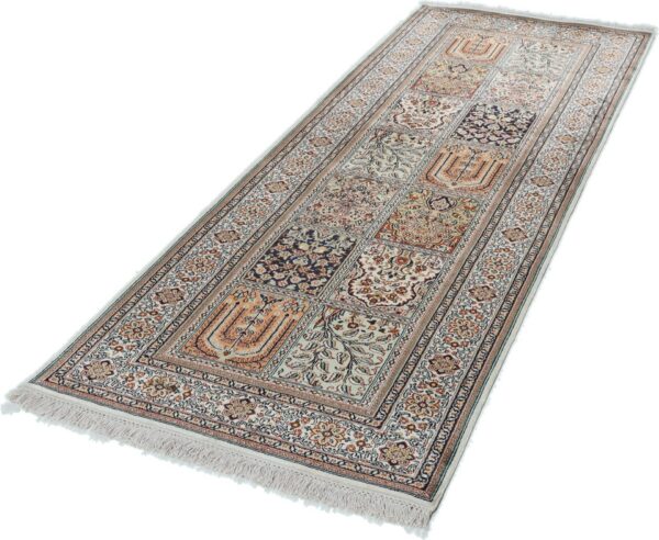 orientteppich-kashmir-76-x-213-cm-seide-handgeknupft-2.jpg Kashmir Orientteppich 76 × 213 cm, Seide, handgeknüpft