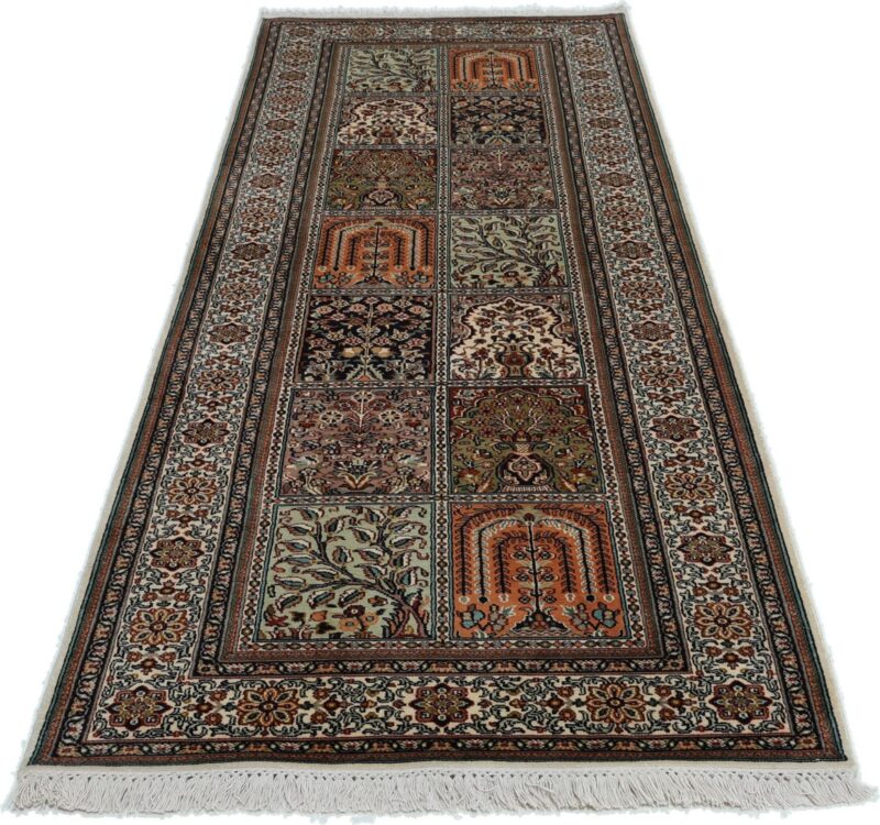 orientteppich-kashmir-76-x-213-cm-seide-handgeknupft-4.jpg Kashmir Orientteppich 76 × 213 cm, Seide, handgeknüpft