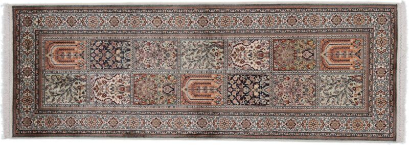 orientteppich-kashmir-76-x-213-cm-seide-handgeknupft.jpg Kashmir Orientteppich 76 × 213 cm, Seide, handgeknüpft
