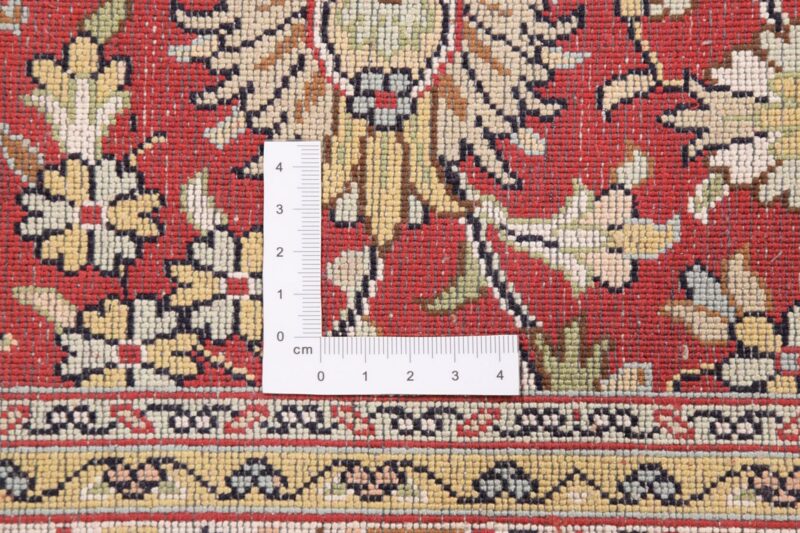 Kashmir Orientteppich 76 × 532 cm, Seide, handgeknüpft